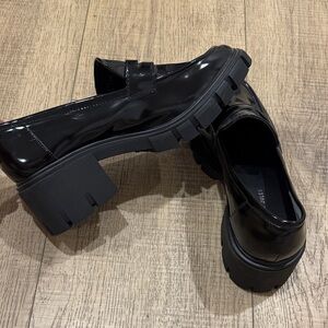Sincerely Jules Glossy Black Loafers
